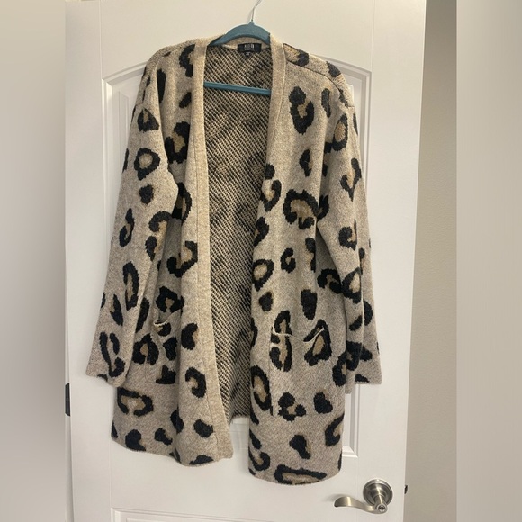 modern canvas Sweaters - New without tags. Women’s size xxl leopard print sweater cardigan style